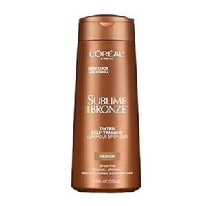 L Oreal Paris Sublime Bronze Tinted Self Tanning Lotion Luminous Bronzer 6.7 fl